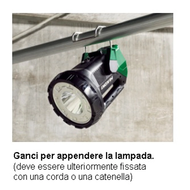 Vendita online Proiettore a led 18V 2500 Lumen UB18DA